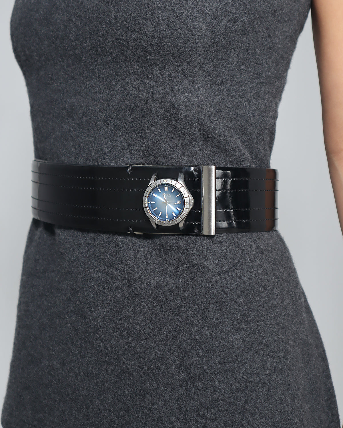Patent Leather Belt 1:08