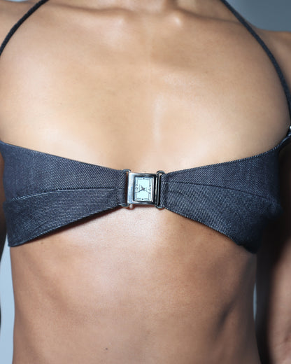 Denim Bra Top 1:03