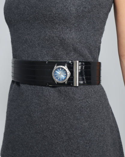 Patent Leather Belt 1:08